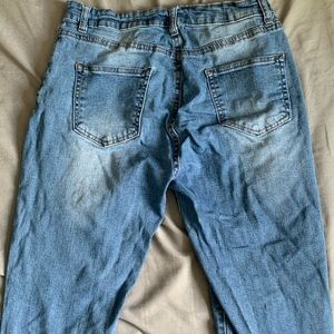 light washed jeans